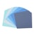 Papier cartonné bleu - 30,5 x 30,5 cm - 216 g - Texturé - Florence - 24 feuilles