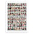 Affiche 50x70 cm - Legendary actors chronology - Olivier Bourdereau