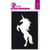 Ki-Sign - Pochoir adhésif Licorne 7x10 cm