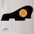 Plaque Pickguard 1ply Noir pour  Gibson® 1960's ES-125 TCD®