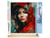 Peinture par Numéro Figured'Art - Femme au foulard rouge - Kit de Loisir Créatif DIY Numéro d'Art Complet - 40x50cm toile roulée + châssis en bois à monter
