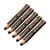 5 crayons de couleur - Noir - Woody 3in1 - Grosse mine - Tous supports - STABILO