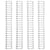 4 spirales de reliure argent 1,58 cm - We R