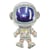 Ballon aluminium astronaute