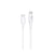 Jaym Câble USB-C vers USB 2,4A Charge et Synchronisation 2m Blanc