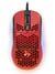Souris gaming Arozzi ultra light Favo - 16000 DPI - Cable tressé - RGB - Rouge