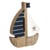 Bateau en bois, Colore, 9x1,8x12cm