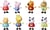 Pack De 8 Figurines Peppa Pig