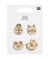 Boutons en Bois Tête d'Animaux X4 de Rico Design : Une Touche de Charme Naturel pour vos Créations Bébé Blanc