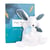 Happy Pop Mini Doudou Lapin bleu 17 cm - Doudou et Compagnie