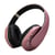 Casque Audio Bluetooth Pliable Confortable Son Stéréo Longue Autonomie Argent Rose YONIS