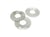 4 Estampes filigranées rondes Soleil 30mm argenté