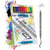 Feutres - Double pointe - Calligraphie - 10 couleurs - ONLINE - Calli.Brush