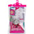 Mattel - hbv64 - habit barbie - accessoire poupée - tenue cuisinière : tablier avec pantalon + casserole - vêtement poupée