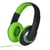 Grundig Casque intra-auriculaire Filaire Stéréo 3,5 mm avec Bandeau Réglable Vert