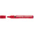 Lot de 10 marqueurs permanents pointe biseautée 1-5 mm - EDDING - Rouge - 2200 C