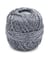 Fil à tricoter brillant GLITTER - Grundl 8220 Gris