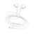 Mayaxess Écouteurs Filaires USB-C pour iPhone 15 Plus avec Micro intégré Blanc