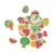 Magnets Fruits et Légumes 24 pièces - Janod