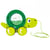 Tito tortue jouet roulant avec corde - Hape - Vert
