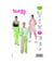 Patron Burda 5761 - Pantalons polyvalents taille n°FR 34-48