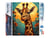 Diamond Painting Broderie Diamant Figured’Art 40x50cm toile entière roulée avec diamants carrés - Girafe Art Déco