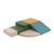 Ensemble blocs couleur vert jaune - IGLU - Beige