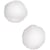 Pompons, d 20 mm, blanc, 100 pièces/ 1 Pq.