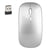 Souris Sans Fil 2.4GHz 1600DPI Réglable Optique Silencieuse Or Argent YONIS