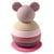 Culbuto empilable souris rose - Nattou
