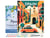 Peinture par Numéro Figured'Art avec Cadre Affiche Vintage Séville - Activité Manuelle Kit de Loisir Créatif DIY Numéro d'Art Complet - 40x50cm toile tendue sur châssis
