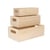 Set 3 boîtes gigognes casiers bois - Artemio