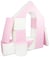 Set de 11 blocs en mousse pour le jeu blanc, rose (pastel) - Velinda