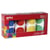 Apli Agipa - Gommettes 4 rouleaux Rond Ø 45 mm jaune bleu rouge vert x 1128