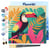 Mini Peinture par Numéro Figured'Art 20x20cm avec cadre Toucan Tropical - Petit Format