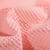 Tissu Nid d'abeille  Rose blush