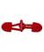 Fermoir Brandebourg 95mm - Prym Rouge