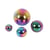 4 Balles réfléchissantes multicolores - TickiT