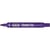 Lot de 12 marqueurs permanents PENTEL Pen N50 pointe conique 4,3 mm - Violet