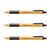 Lot de 3 Stylos bille STABILO - POINTBALL - Noir - Pointe bille - Tracé 0,5 mm