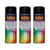 3 sprays de peinture Belton Spectral RAL9017 Noir signalisation 400ml