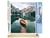 Peinture par Numéro Figured'Art - Barque et lac de montagne - Kit de Loisir Créatif DIY Numéro d'Art Complet - 40x50cm toile roulée + châssis en bois à monter
