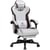 Chaise gaming ergonomique GTPLAYER - Tissu - Blanc - 50 x 50 x 130 cm