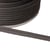 Double cordon 9mm gris noir au mètre