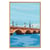 Tableau mural encadré illustration pont de pierre Bordeaux 65x97 cm