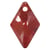 2 Breloques Facettees 14X9 Magma 2 Breloques Facettees 14X9 Magma