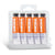 Lot de 5 tubes aluminium 12 ml - Peinture gouache PRIMO - Orange 250 - Fine