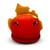 Slime Rancher - Peluche Fire Slime Stickie 15 cm - Youtooz