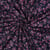 Tissu Popeline de Coton digital Shania floraison printanière sur fond Bleu marine