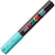 Lot de 6 marqueurs à pigment PC-3M - POSCA - Vert d'eau - Pointe conique fine